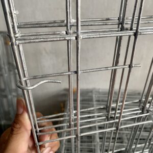 Lồng Nuôi Gà Chọi, Lồng Gà 80x80 kèm Khay - Ảnh 2
